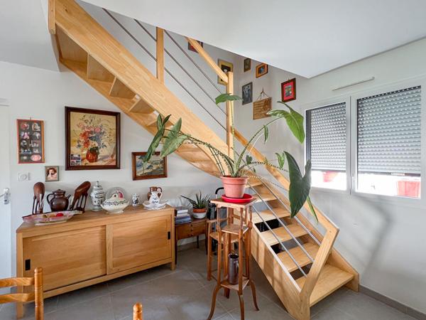 A VENDRE à TRELAZE maison 3 chambres jardin garage