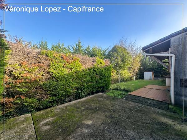 FOULAYRONNES, maison de plain-pied de 96 m² avec jardin, terrasse, double garage, VENDUE LOUEE.