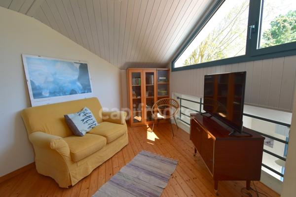 NOTRE DAME DE MONTS (85) entre SAINT JEAN DE MONTS et NOIRMOUTIER maison d'architecte 118 m² 4 chambres , 1 bureau , 2 WC , 2 salle d'eau garage terrain de 1 000 m² puits