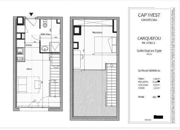 INVESTISSEMENT LOCATIF – Carquefou – Résidence Affaires Cap West - Carquefou Belle Etoile - 7.06 % de rentabilité