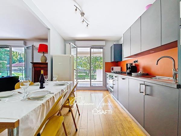 T4 dans résidence de standing avec piscine