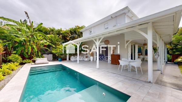 Maison T4 avec piscine, terrasses, calme, rénovée