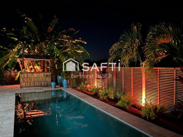 Maison T4 avec piscine, terrasses, calme, rénovée