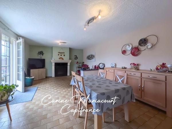 Maison de 107 m2 - 3 chambres - sous-sol intégral semi-enterré
