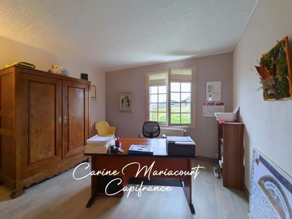 Maison de 107 m2 - 3 chambres - sous-sol intégral semi-enterré