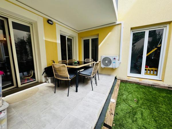 Appartement à vendre 3 pièces - jardin- COGOLIN (83)