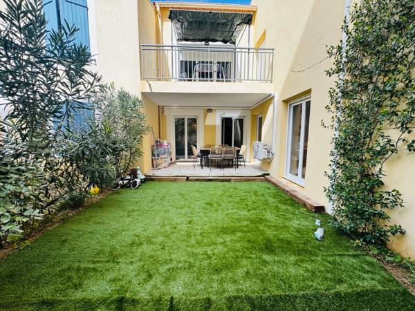 Appartement à vendre 3 pièces - jardin- COGOLIN (83)