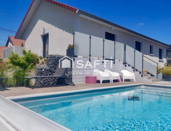 Maison coup de cœur avec jardin et piscine