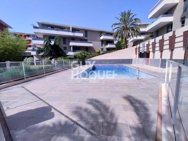 Résidence de standing : T2 meublé avec terrasse et parking