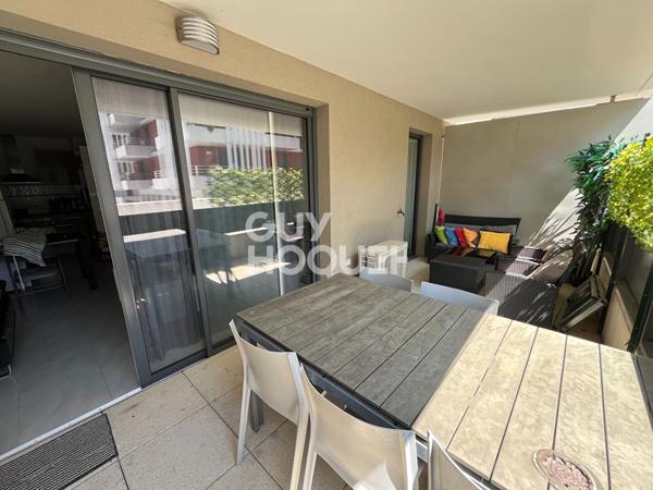 Résidence de standing : T2 meublé avec terrasse et parking