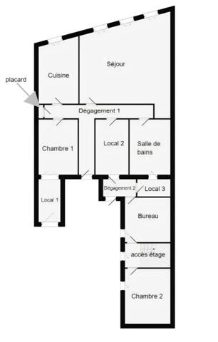Vente de 2 Appartements