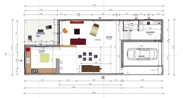 Maison - LOFT à Saint Benoit Détails des diagnostics énergétiques