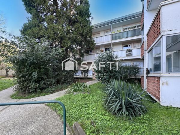 T3 de 63 m² avec balcon, cave sécurisé