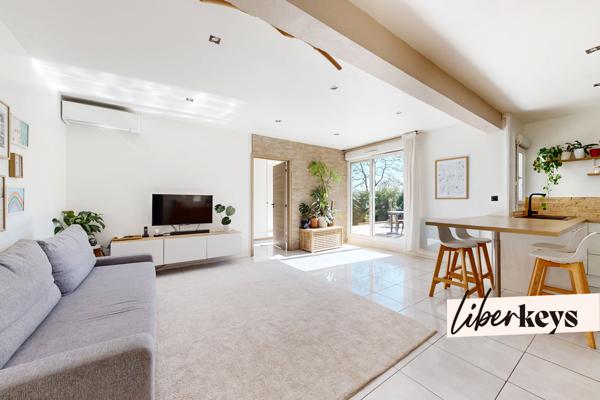 EXCLUSIVITÉ – Appartement 4 pièces de 87m² avec jardin privatif de 128m², grande terrasse, cave et stationnement