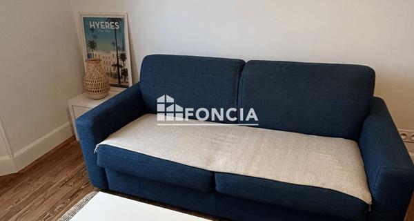 Location Studio meublé 24.71 m² - Hyères 83400