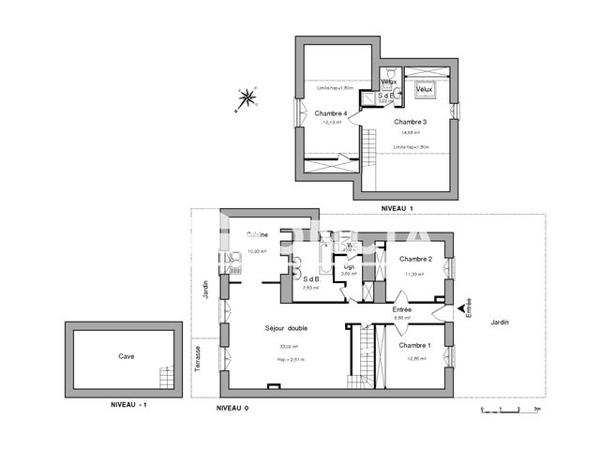 Location Maison 5 pièces 116.52 m² - 17 RUE DU GRAND RONDEAU Poitiers 86000