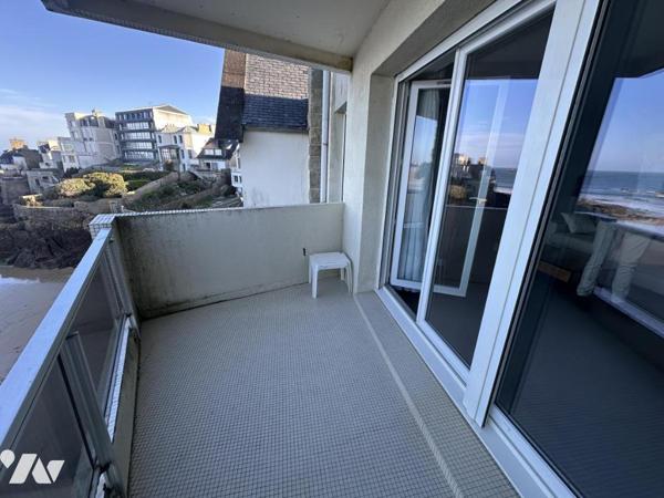 Saint Malo - Rochebonne - Appartement Vue mer de 88m² avec ascenseur et parkings