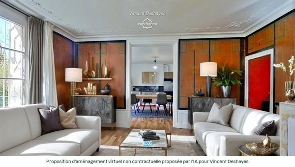 3 pièces de 88,90 m2 Carrez, jardin, cave et stationnement privatif en option.