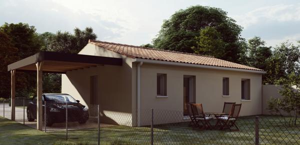 Terrain constructible 500m² GENSAC-LA-PALLUE Gensac-la-Pallue (16130)