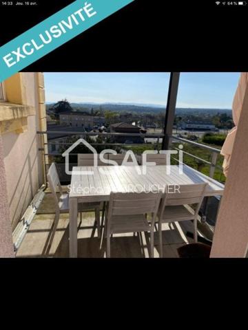 Appartement 66m² premier étage et parkings