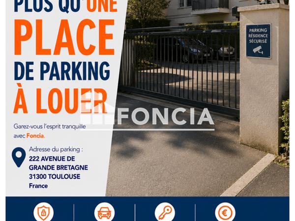 Location Parking 12 m² - Toulouse 31300