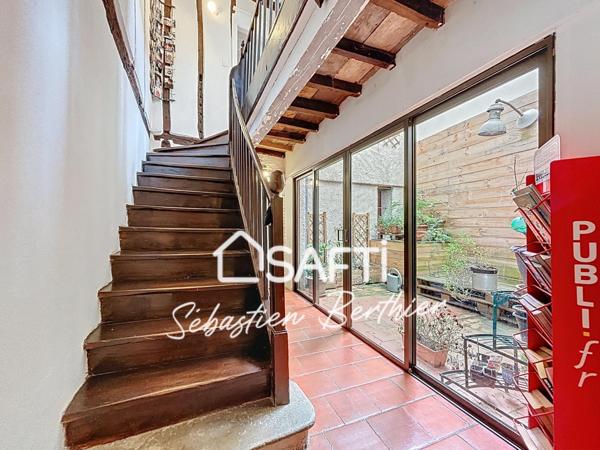 Maison familiale au cœur du vieux Lavaur – 4 chambres, cour, atelier