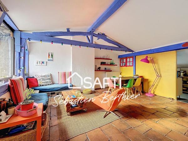 Maison familiale au cœur du vieux Lavaur – 4 chambres, cour, atelier