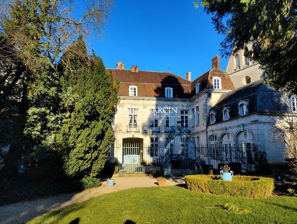 A vendre - Auxerre  89- Hôtel particulier classé Monument Historique 1200m2 parc et piscine-