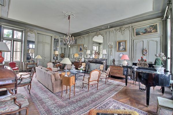 A vendre - Auxerre  89- Hôtel particulier classé Monument Historique 1200m2 parc et piscine-