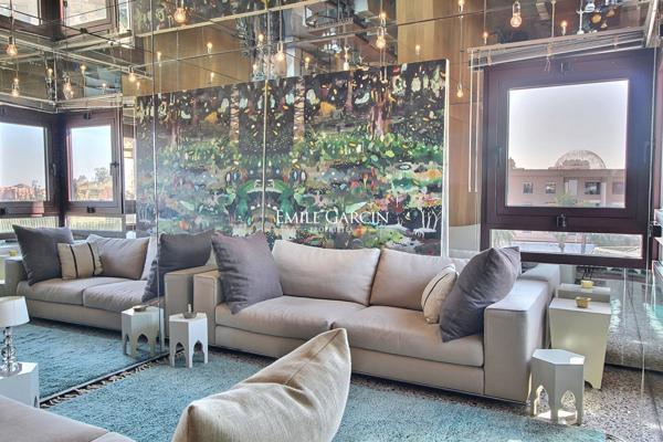 À vendre appartement dans le quartier de l'hivernage à Marrakech