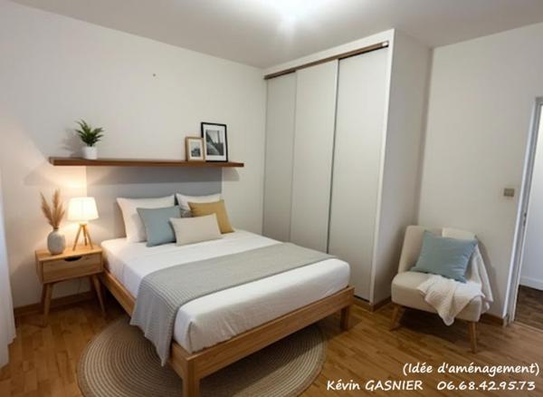 ANGOULEME (16000) : Appartement 48m2 T2 lumineux avec parking