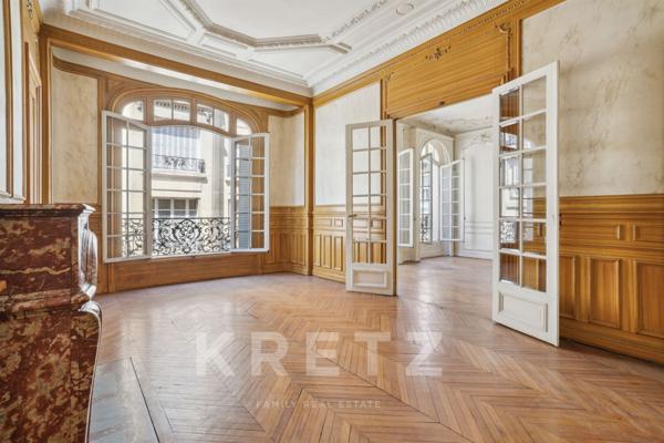 Bel appartement haussmannien & adresse iconique.