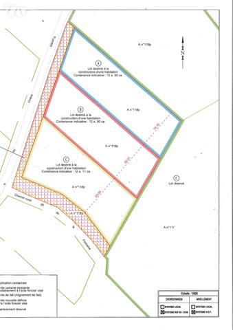 Terrain à bâtir à vendre Montmort-Lucy dans la Marne (51), LOT B