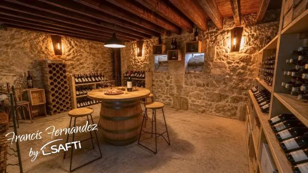 Maison de caractère 195 m² avec piscine, cave à vin et 4 chambres au cœur de Pauillac