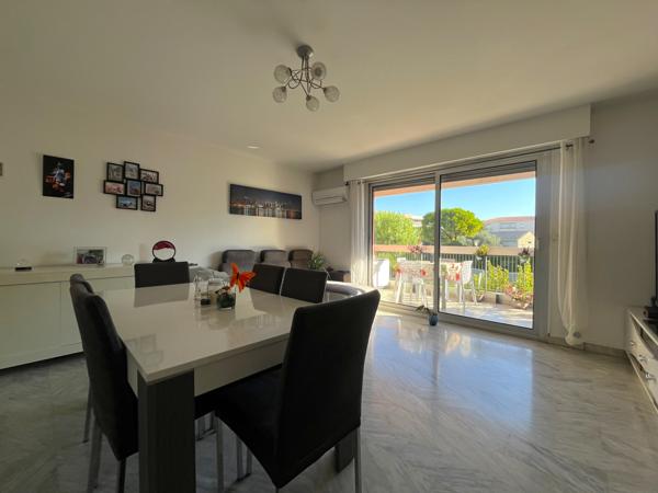 Cagnes-sur-Mer (06800) Appartement T2 dans copropriété avec jardins et piscine