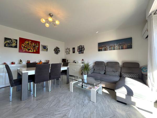 Cagnes-sur-Mer (06800) Appartement T2 dans copropriété avec jardins et piscine