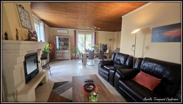 Maison AVEC CLIMATISATION à vendre 5 pièces VARAIZE (17)PLAIN PIED SUR 2383M² DE TERRAIN ENTIEREMENT CLOS