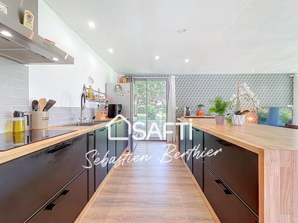 Maison container & traditionnel grand terrain - 1km centre ville Graulhet -Calme et potentiel