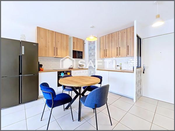 Superbe appartement 3 pièces 62 m² avec box fermé