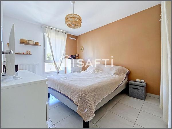 Superbe appartement 3 pièces 62 m² avec box fermé