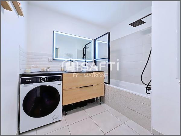 Superbe appartement 3 pièces 62 m² avec box fermé