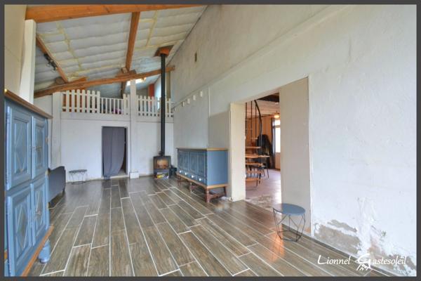 Maison 7 pièces 4 chambres en pierre Beaux volumes, grand terrain, fort potentiel à SAINT ANTOINE DE BREUILH (24)