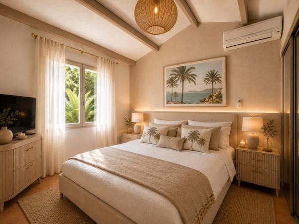 Une maison au charme provençal où tout se fait à pied, entre douceur de vivre et esprit vacances… Coup de cœur assuré à Cavalaire-sur-Mer !