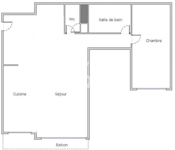 Appartement Pantin 2 pièces 63 m²