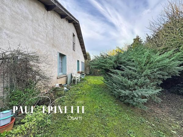 maison à renover 4 pièces 80m2 avec garage et jardin