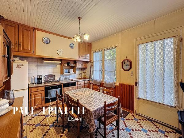 maison à renover 4 pièces 80m2 avec garage et jardin