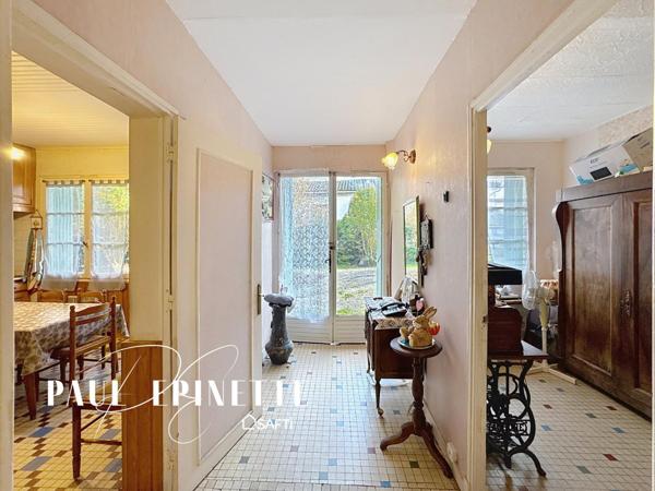 maison à renover 4 pièces 80m2 avec garage et jardin