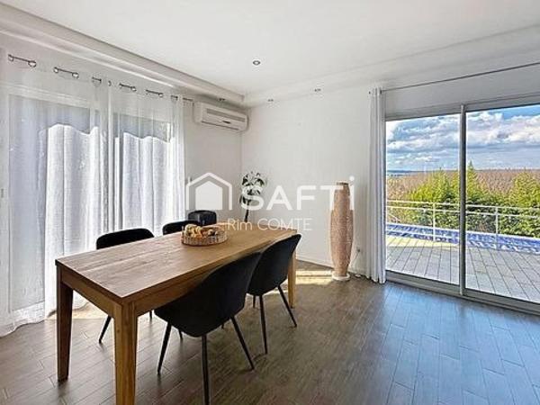 Maison contemporaine de plain-pied avec piscine – Environnement privilégié à Moras-en-Valloire (Drôme)!!