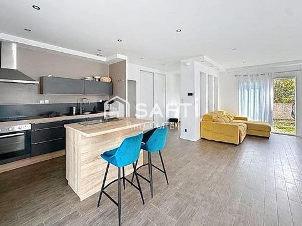 Maison contemporaine de plain-pied avec piscine – Environnement privilégié à Moras-en-Valloire (Drôme)!!