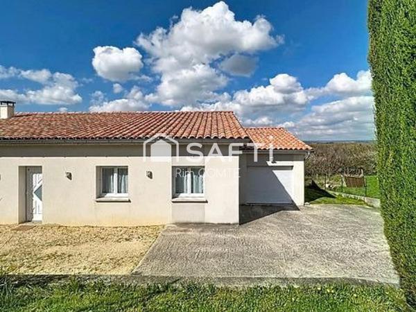 Maison contemporaine de plain-pied avec piscine – Environnement privilégié à Moras-en-Valloire (Drôme)!!